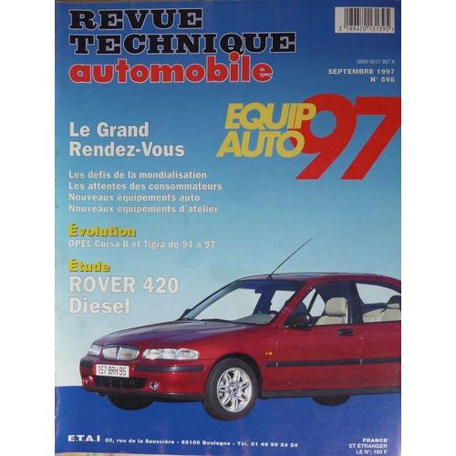 Revue Technique Automobile  N° 598 : Equip Auto 97