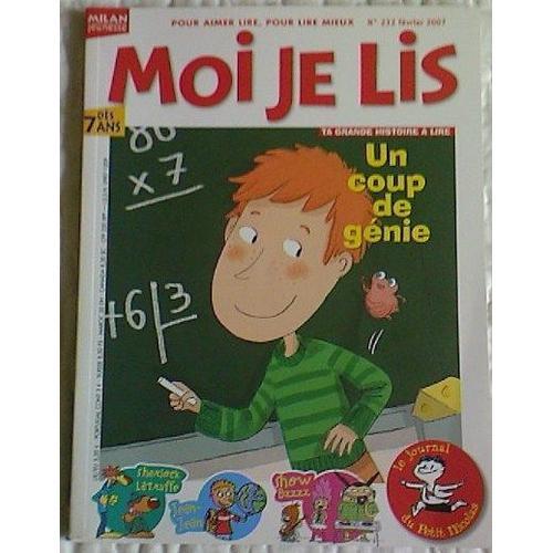 Moi Je Lis  N° 232 : Un Coup De Génie