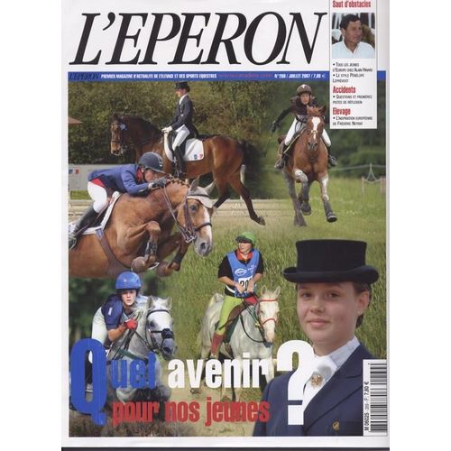 L'eperon  N° 269 : Quel Avenir Pour Nos Jeunes?