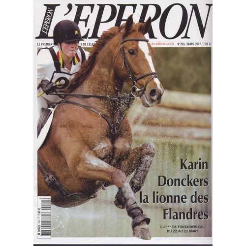 L'eperon  N° 265 : Karin Donckers La Lionne Des Flandres
