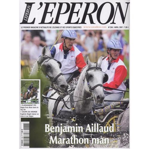 L'eperon  N° 266 : Benjamin Aillaud Marathon Man