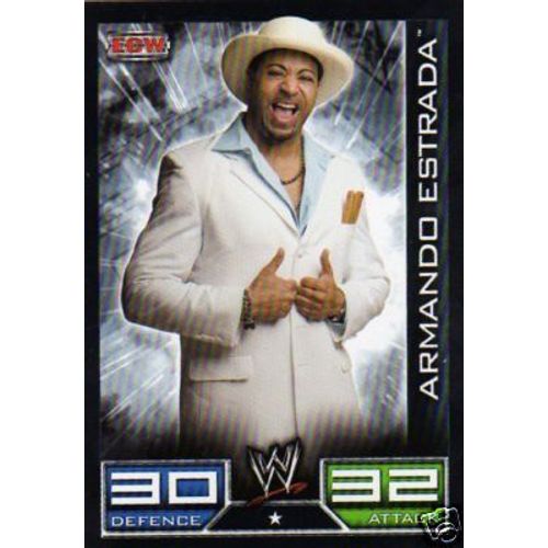 Wwe Slam Attax Trading Card Game - Armando Estrada