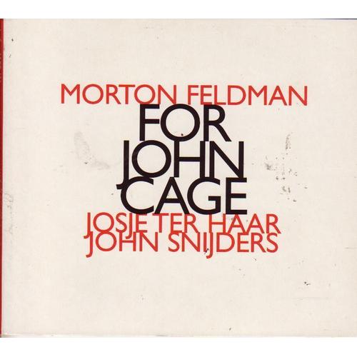 For John Cage Ter Haar, Violon & Snijders, Piano