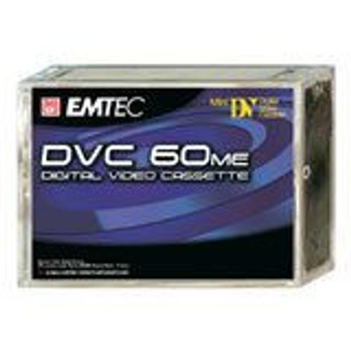 Emetec EKDVC605 - Pack de 5 Cassettes Mini DV - DVC 60 ME