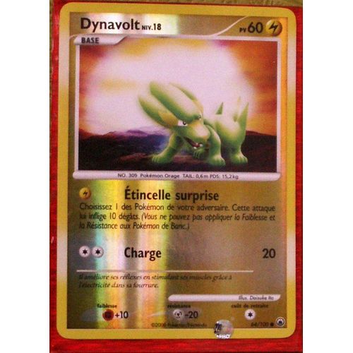 Dynavolt Holographique 64/100 - 60 Pv