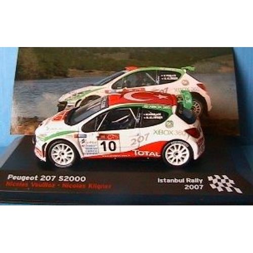 Peugeot 207 S2000 Istanbul Rally 2007 Vouilloz Kligner Ixo 1/43-Ixo