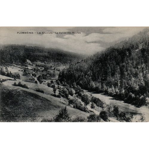 Carte Postale Ancienne, France, Vosges ( 88 ), Plombières Et Ses Environs, La Vallée Des Roches