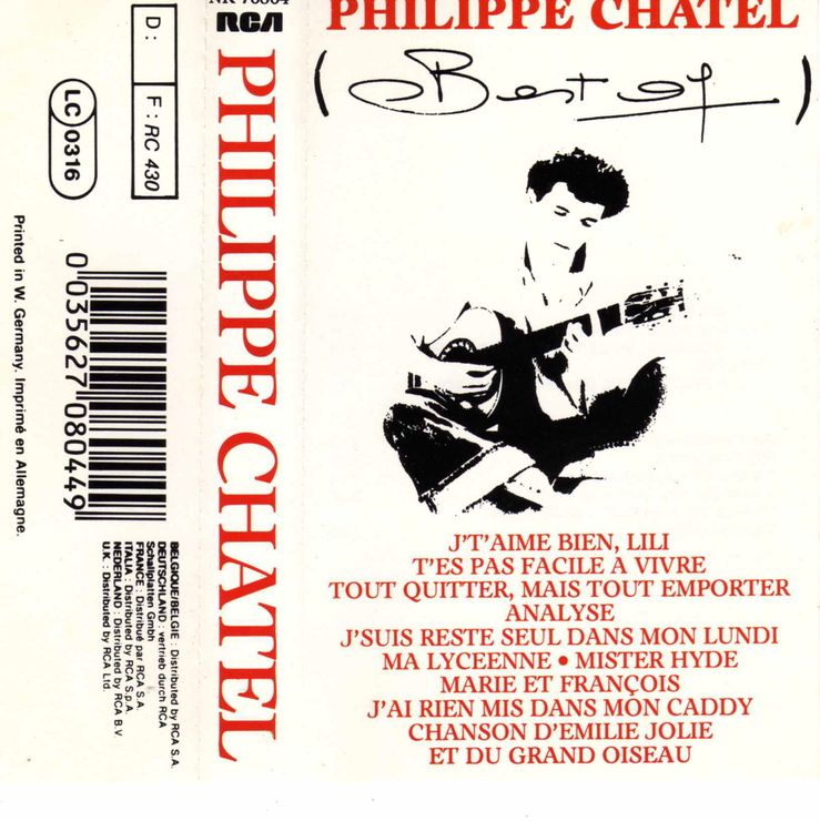 Philippe Chatel Best Of Mini Disque Video Disque Cassette Rakuten