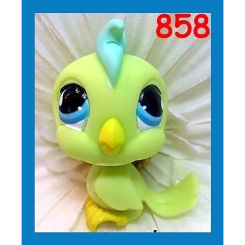 Littlest Petshop Perroquet Pistache Nº 858