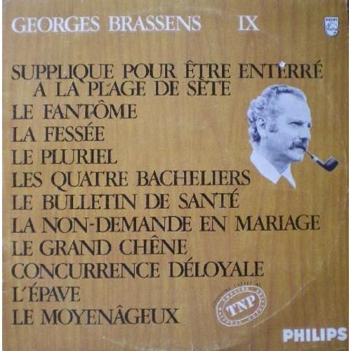 Lp « Georges Brassens Ix/72 »