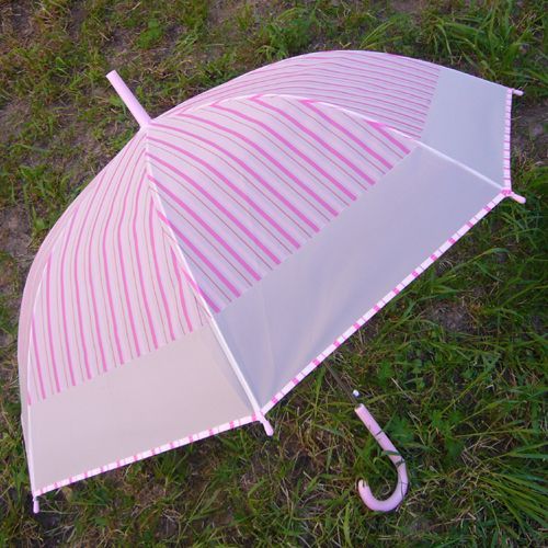 Parapluie Ombrelle Rose Rayé Decoration Mariage Déguisement Cosplay Modèle Japonais Kawaii