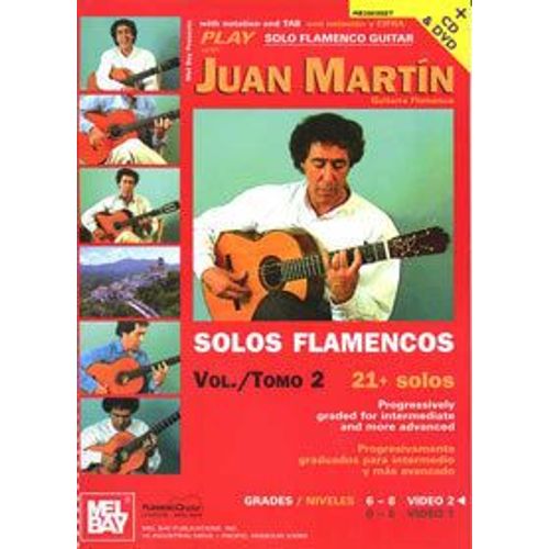Play Solo Flamenco Guitar With Juan Martin Vol2 + Cd &dvd