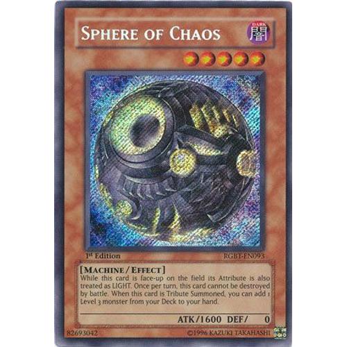 Yu-Gi-Oh! - Sphere Du Chaos - Carte Secret Rare - Rgbt-Fr093)