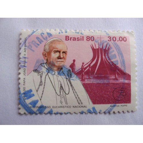 Brésil, 1 Timbre De 1980