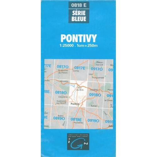Pontivy - 1/25000 - 0818 E
