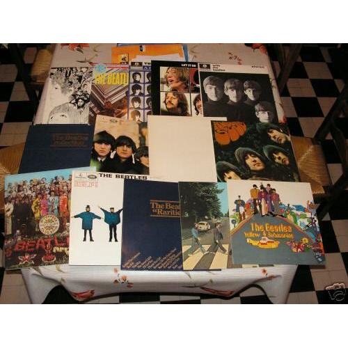 VDD Meuble de rangement vinyle vinyle 33 tours - bibliothèque - 4  compartiments - noir : acheter des objets Beatles, Lennon, McCartney, Starr  et Harrison