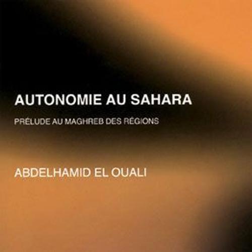 Autonomie Au Sahara - Prélude Au Maghreb Des Régions