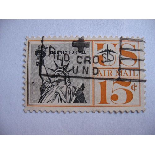 U.S.A.,1 Timbre De Poste Aérienne De 1959