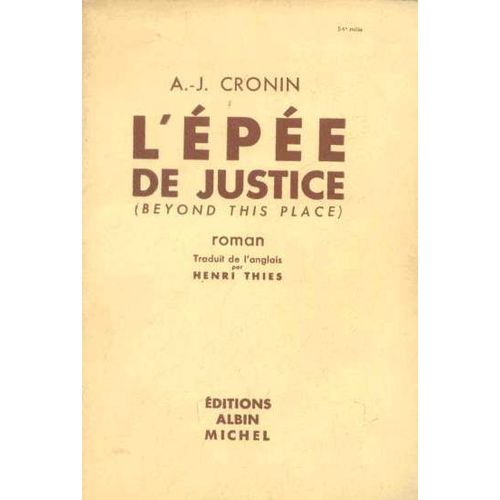 L'epee De Justice