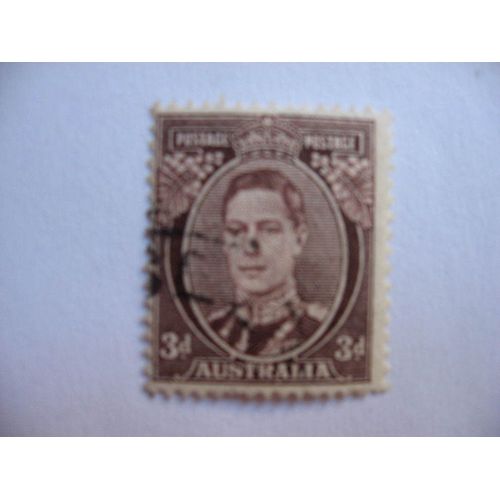 Australie 1 Timbre De 1938