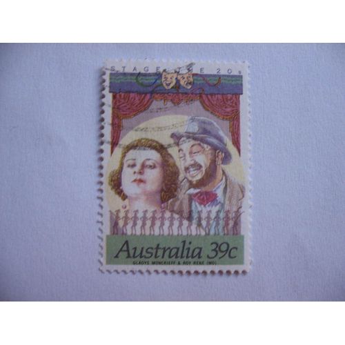 Australie,1 Timbre De 1980