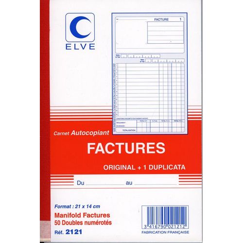 Factures : Manifolds Autocopiants Dupli