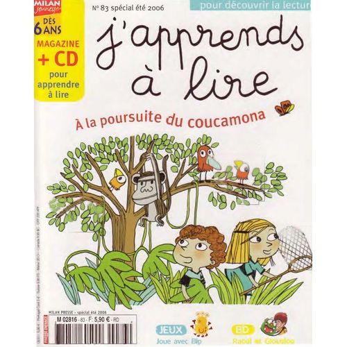 J'apprends À Lire  N° 83 : A La Poursuite Du Coucamona