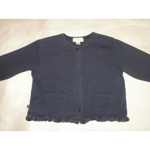 Gilet Bleu Marine Taille 18 Mois (81 Cm)