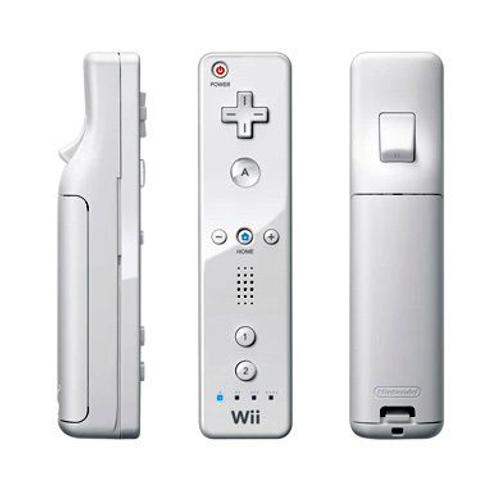 Wii - Manette Wiimote Blanche- Wii Nunchunk - Manette - Achat & prix
