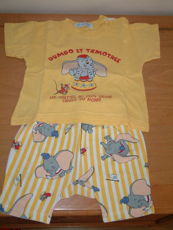 T-Shirt + Short  Clayeux Collection Dumbo