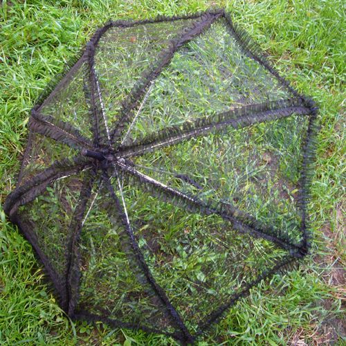 Parapluie Ombrelle Dentelle Noir Modèle Japonais Lolita Pour Décoration Déguisement Cosplay Costume Soirée Salon De Manga