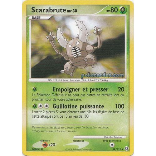 Scarabrute Niv30 Pv80 59/132