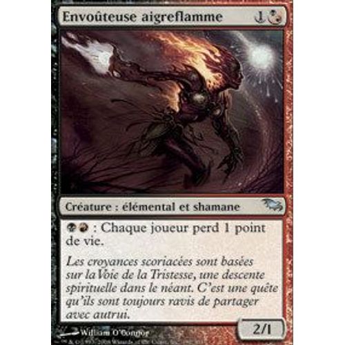 Envoûteuse Aigreflamme  - Magic Mtg - Sombrelande 197 - U