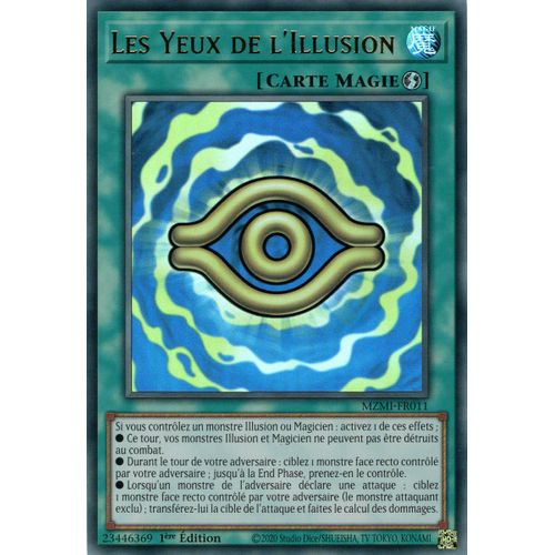 Yu Gi Oh Mzmi Fr011 Les Yeux De L'illusion Ultra Rare