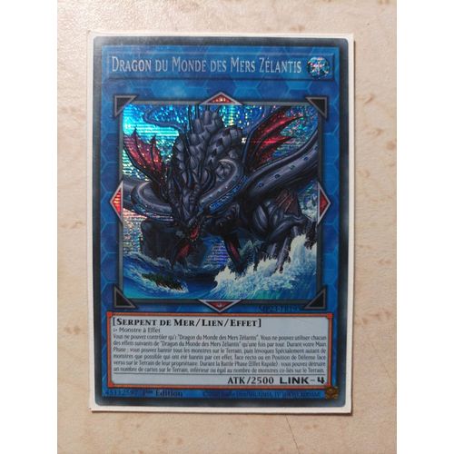 Dragon Du Monde Des Mers Zelantis 1ère Édition Mp23-Fr193 Prismatique Secret Rare