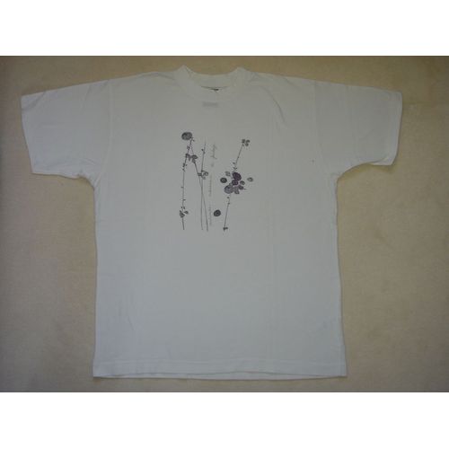T-Shirt Écru / Prune Ubak