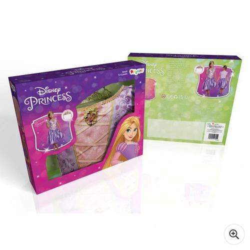Disney Princess Rapunzel Box Set Costume With Dress & Tiara