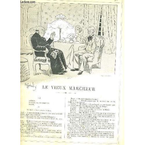 La Vie Parisienne 32e Année - N° 49 - Le Vieux Marcheur Iii De Manchecourt - Musiques De Chambre, Moeurs Du Jour Par Moumoute - L'heure Du Berger De Sahib - Les Dossier De La Prefecture Par ...