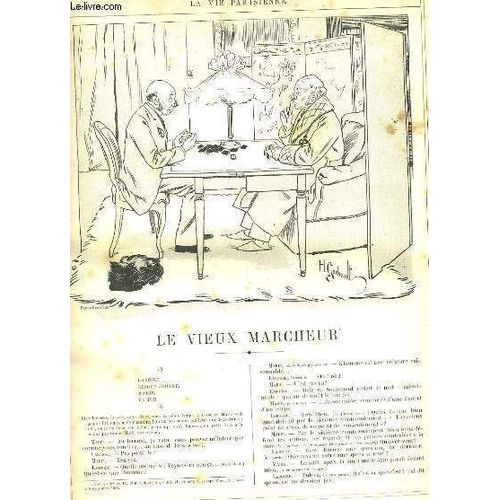 La Vie Parisienne 33e Année - N° 1 - Le Vieux Marcheur Iv De Manchecourt - Moralites Fin De Siecle, Camelot De Chimeres De Fran - Comment Elles Ont Commence L'annee De Bac