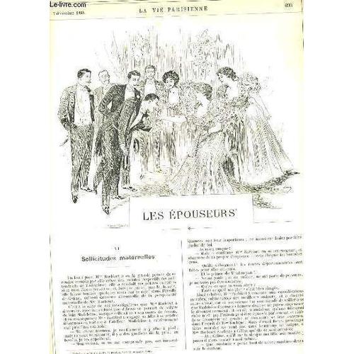 La Vie Parisienne 33e Année - N° 49 - Article De Paris Par H. Gerbault - Musicam Eternam De Sahib - La Mode Tailleur Par Henri Petit