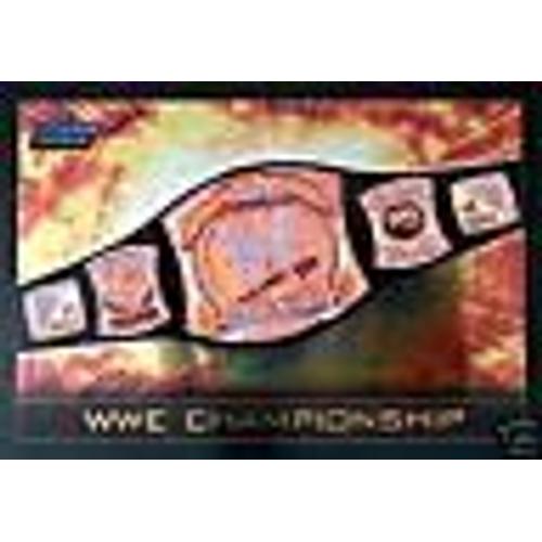 Slam Attax - Ceinture Wwe Championship Rare