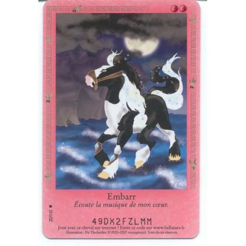 Carte Bella Sara Mythologie - Embarr 20/110