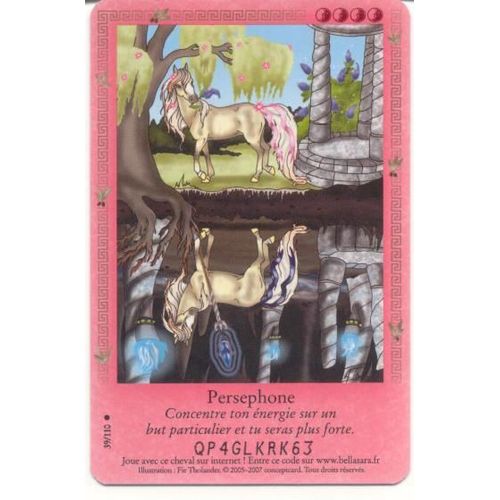 Carte Bella Sara Mythologie - Persephone 39/110