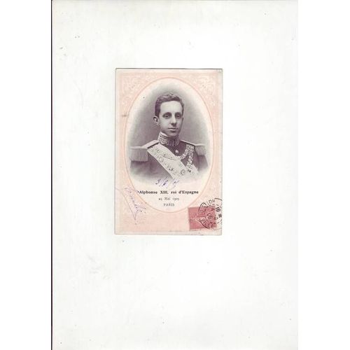 Alphonse Xiii - Roi D'espagne En Visite A Paris Le 29 Mai 1905 - Ref 000 241