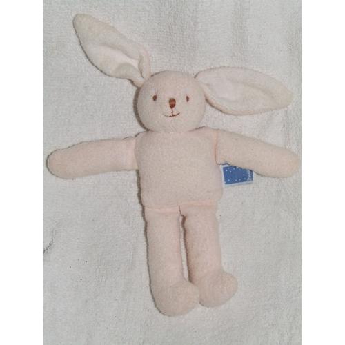 Lapin Trousselier Rose Petit 19 Cm Grelot