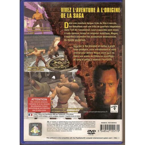 The Scorpion King Rise of the Akkadian | PS2 | Complete in Box 20626714457