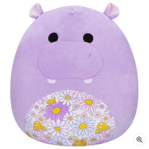 Squishmallows 50cm Hanna The Purple Hippo Soft Toy