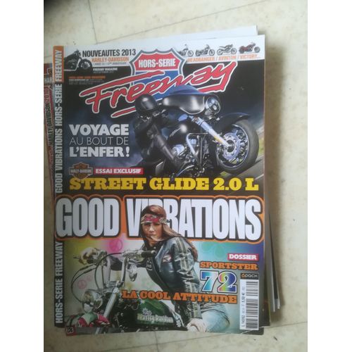 Freeway Hors Serie 80 De 2012 Avinton Race,Street Glide 120ci,Softail Deluxe,Victory Judge,Road King
