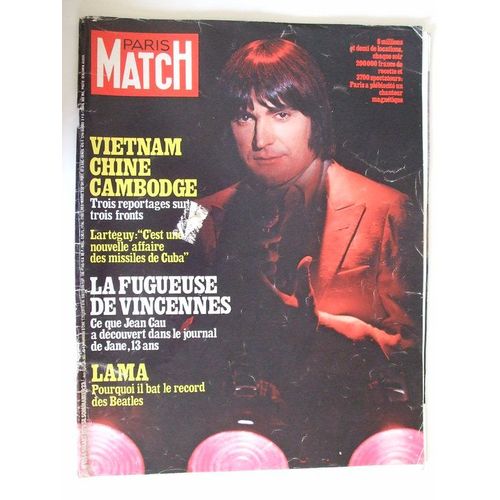 Paris Match 9 Mars 1979  N° 1554 : Vietnam Chine Cambodge.La Fugueuse De Vincennes.Lama