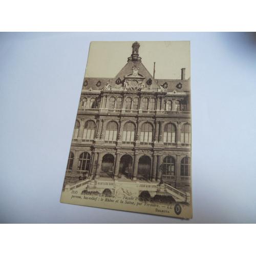 Dep 69 Rhone Carte Ancienne En N/Bl Sans Ecriture Lyon La Bourse Facade Principale Edit Selecta Levy////////Tbe